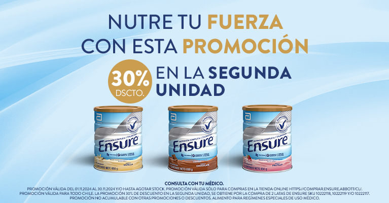 Ensure Base 850 grs - 30% en 2da unidad